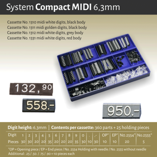 Κασετίνα Compact Midi