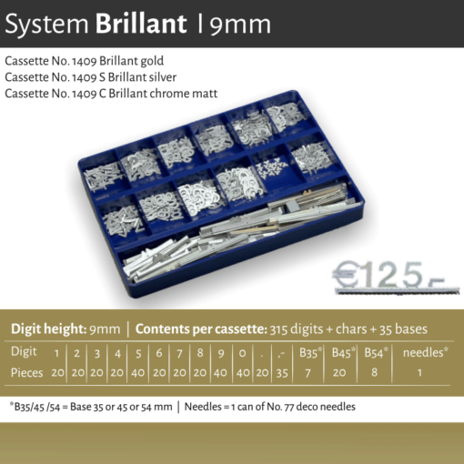 Κασετίνα Brillant 9mm