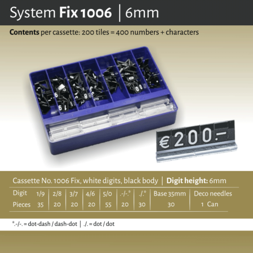 Κασετίνα Fix 1006